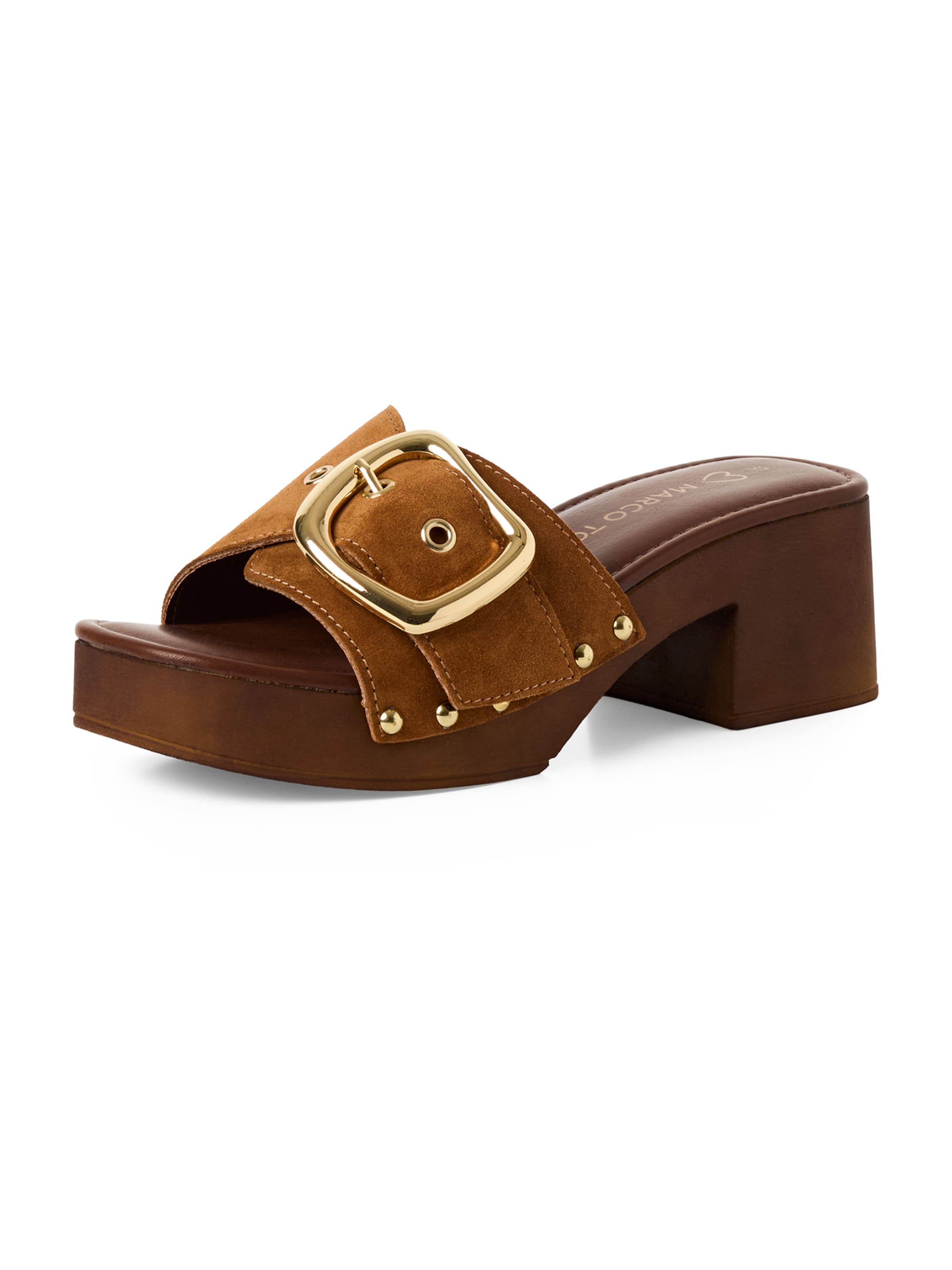 Mule MARCO TOZZI en marron : devant