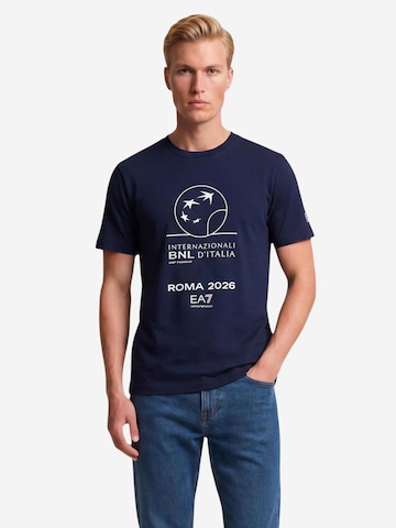 Maglietta '7M002815' di EA7 Emporio Armani in blu: frontale