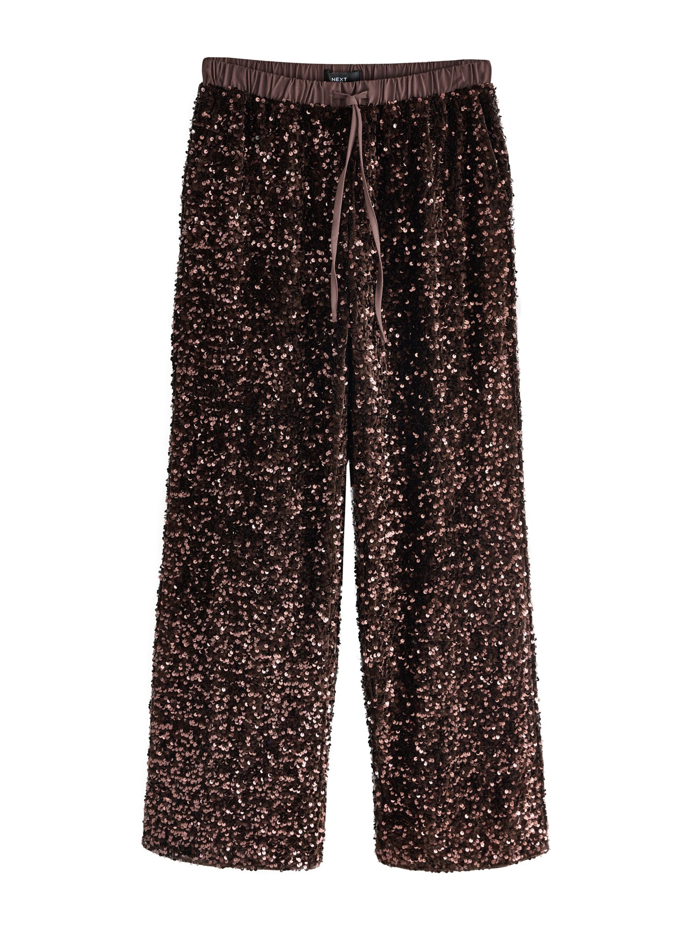 Next Hose in Braun: Vorderseite