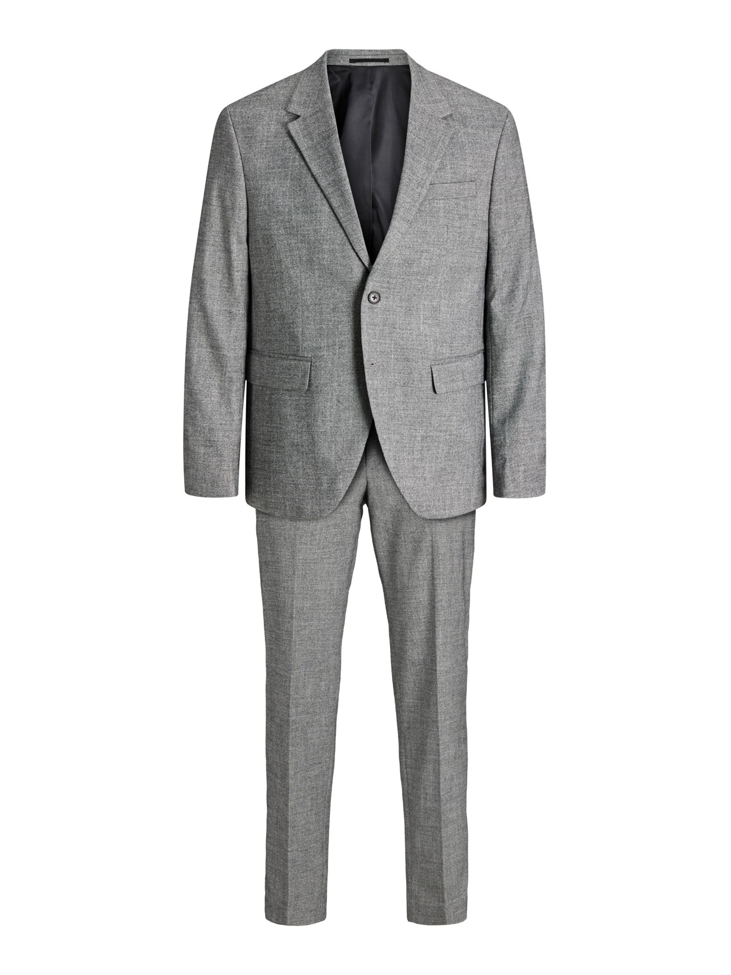 JACK & JONES Slimfit Anzug in Grau: Vorderseite