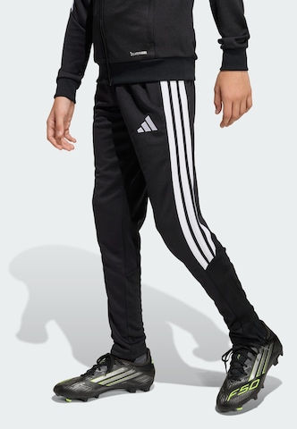 ADIDAS PERFORMANCE - Tapered Pantalón deportivo 'Tiro26 League' en negro: frente