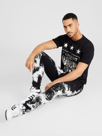 Maglietta 'Tiger' di Plein Sport in nero