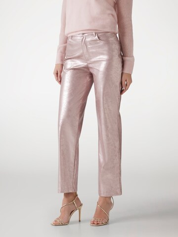 GUESS Loosefit Hose in Pink: Vorderseite