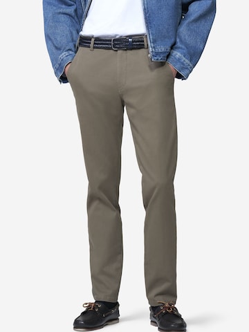 Regular Pantalon chino 'Bonn 2-8616' MEYER en gris : devant
