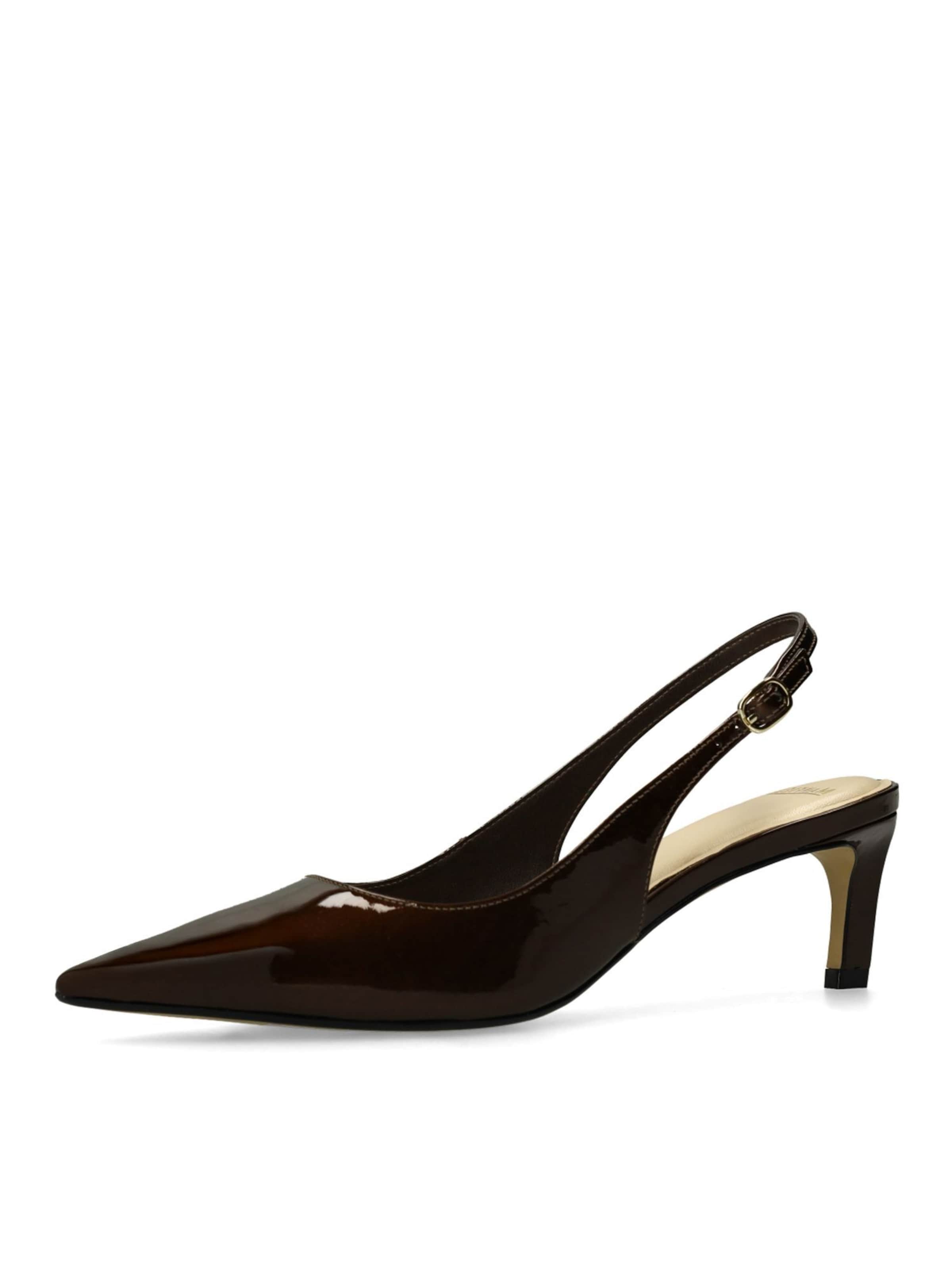 MANFIELD Slingpumps in 36 in de kleur Bruin, Productweergave