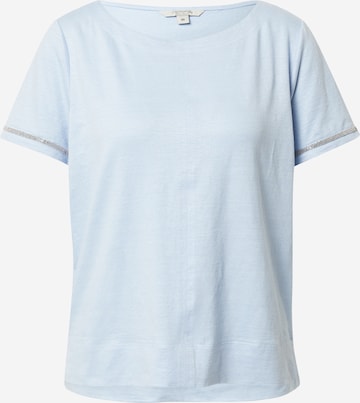 T-shirt COMMA en bleu : devant