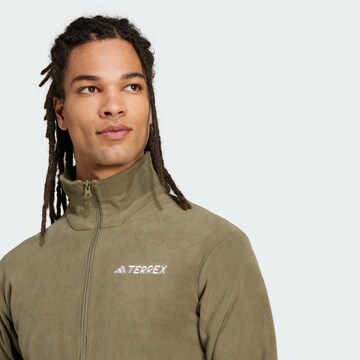 Veste en polaire fonctionnelle 'Essentials' ADIDAS TERREX en vert