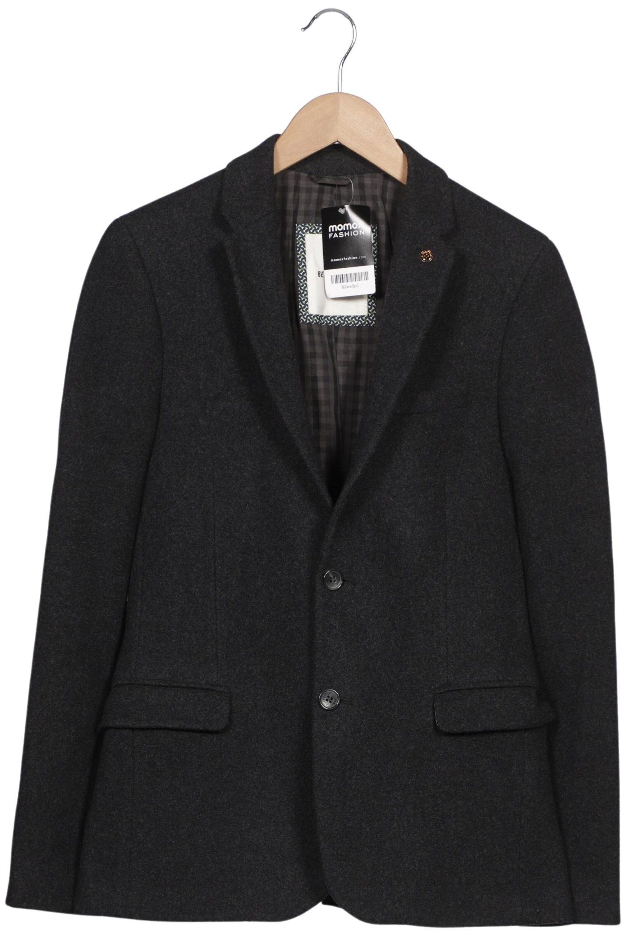 Ben Sherman Suit Jacket in S in Grey: front