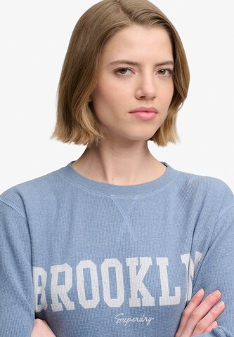 T-shirt 'Athletic Essential' Superdry & Co en bleu