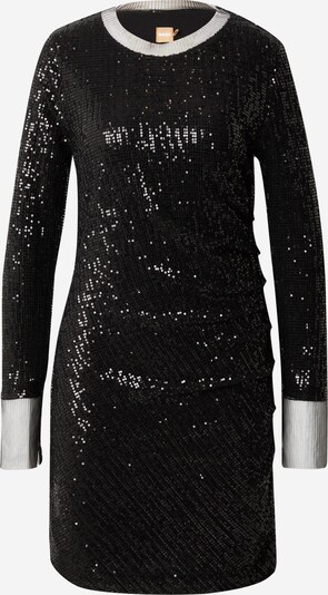 BOSS Коктейльное платье 'Edegra' в Серебристо-серый / Черный, Обзор товара