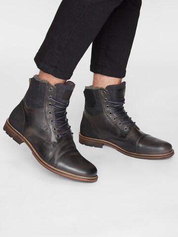 BULLBOXER - Botas con cordones en negro