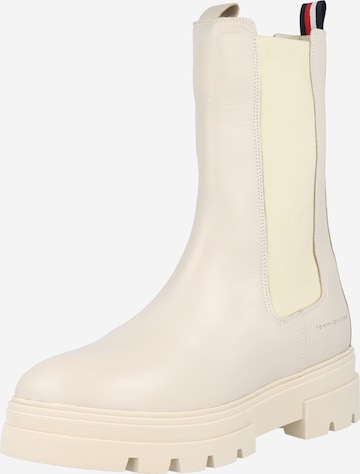 TOMMY HILFIGER Chelsea boots in Beige: voorkant