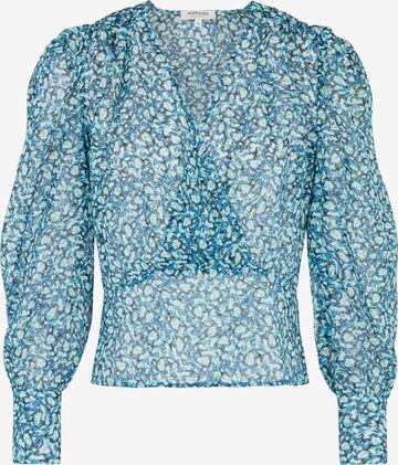 Morgan Blouse in Blue: front