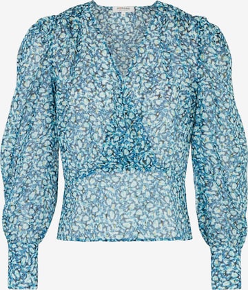 Morgan Bluse in Blau: predná strana