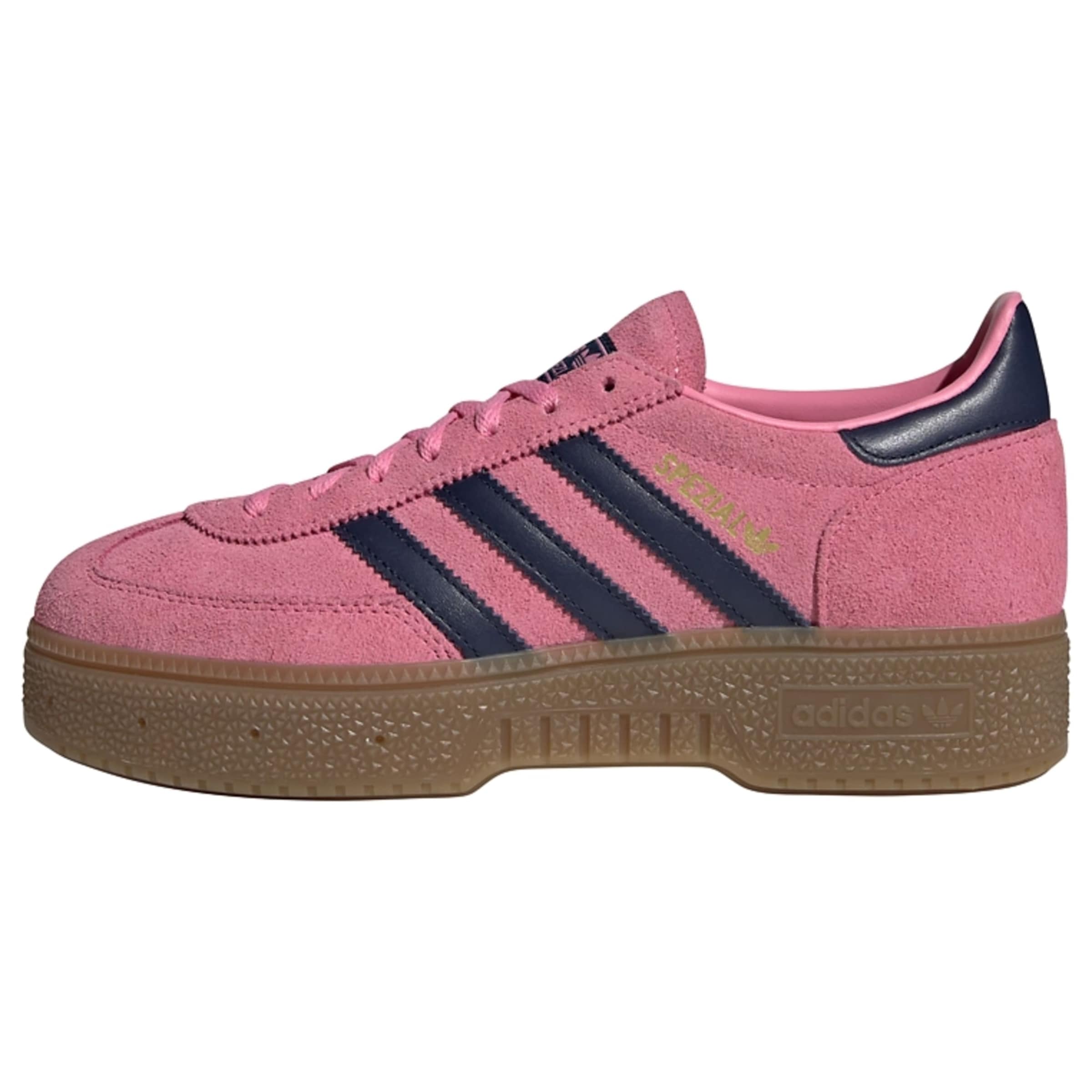 ADIDAS ORIGINALS Platform trainers 'Handball Spezial Bold' in Pink: front