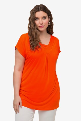 Ulla Popken T-Shirt in Orange: predná strana