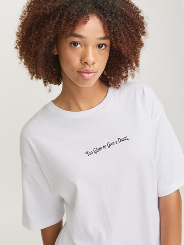JJXX Oversized shirt in Wit