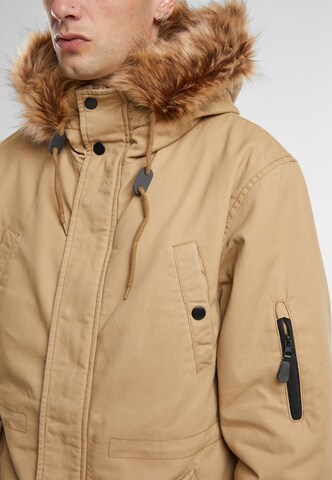 Parka mi-saison 'Fish Tail' Brandit en marron