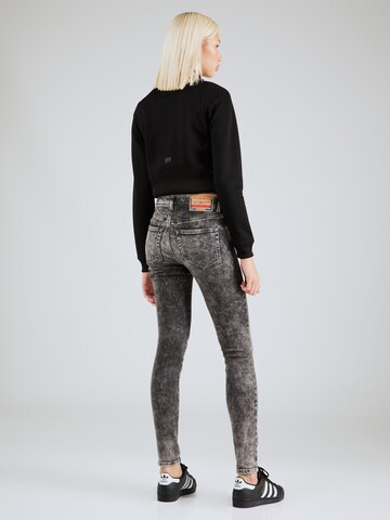 DIESEL Skinny Jeans 'SLANDY' in Grau