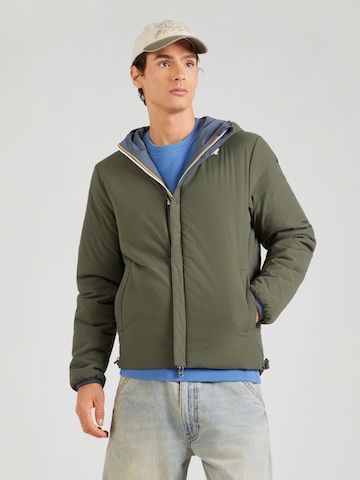 K-Way Weatherproof jacket 'Jack St' in Blue