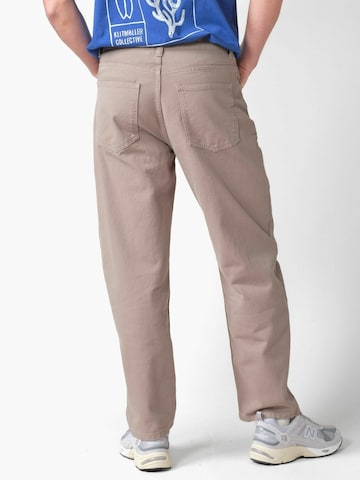 Klitmøller Regular Trousers ' Bastian ' in Beige