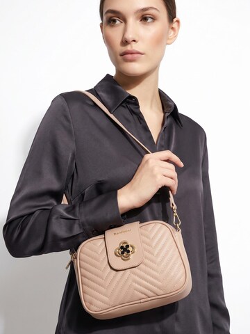 Borsa a spalla 'Borsa a Mano Donna Ecopelle Vegan - Chiusura Zip e Tracolla' di Baldinini Trend in grigio