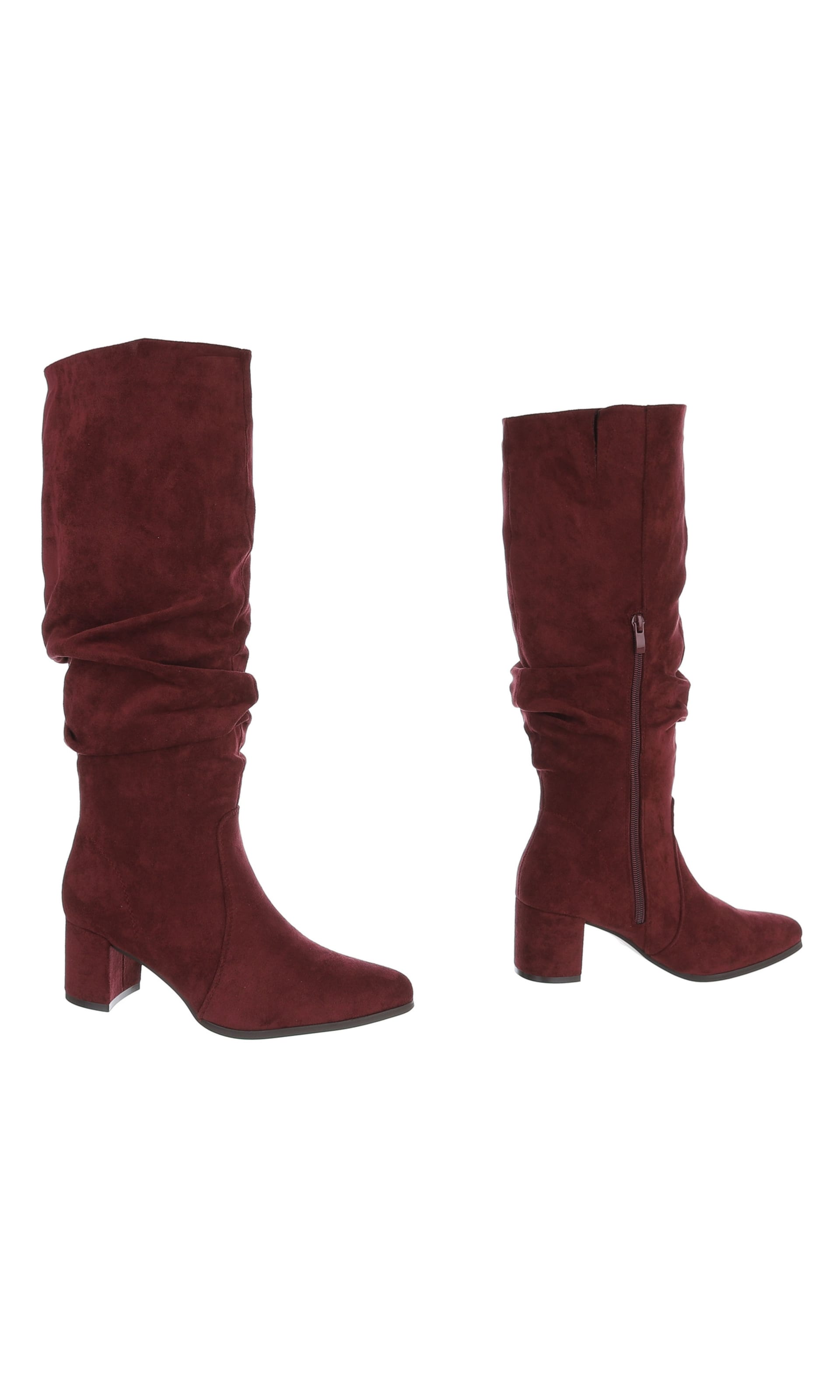 Ital-Design Stiefel in Rot