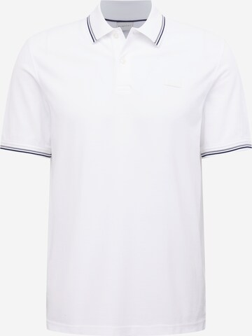 bugatti Regular Fit Poloshirt in Weiß: predná strana