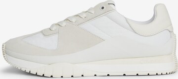 Calvin Klein Sneakers laag in Beige: voorkant