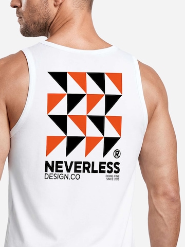 Neverless Shirt 'Modern Art' in White