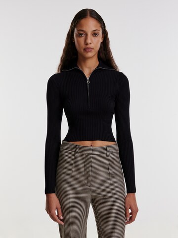 EDITED Sweater 'Fritzi' in Black: front