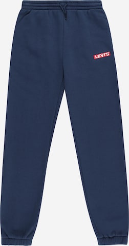 Levi's Kids Tapered Pants in Blue: front