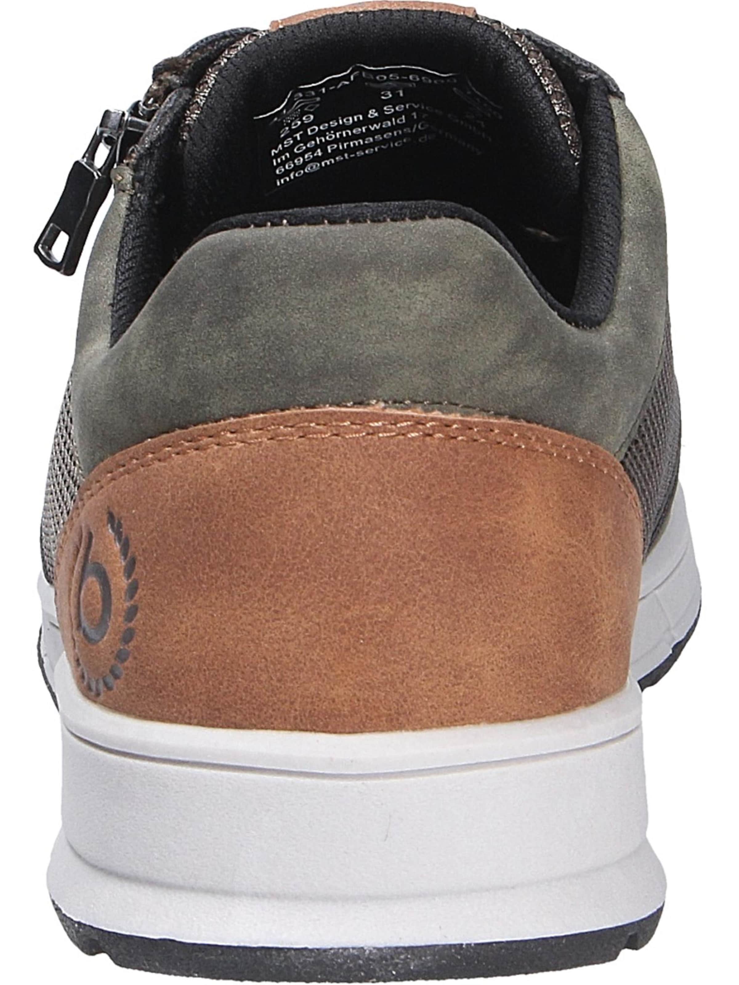 bugatti Låg sneaker i grön