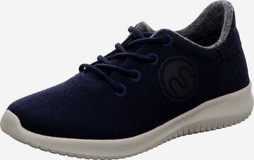 Gemini Athletic Lace-Up Shoes in Blue: front