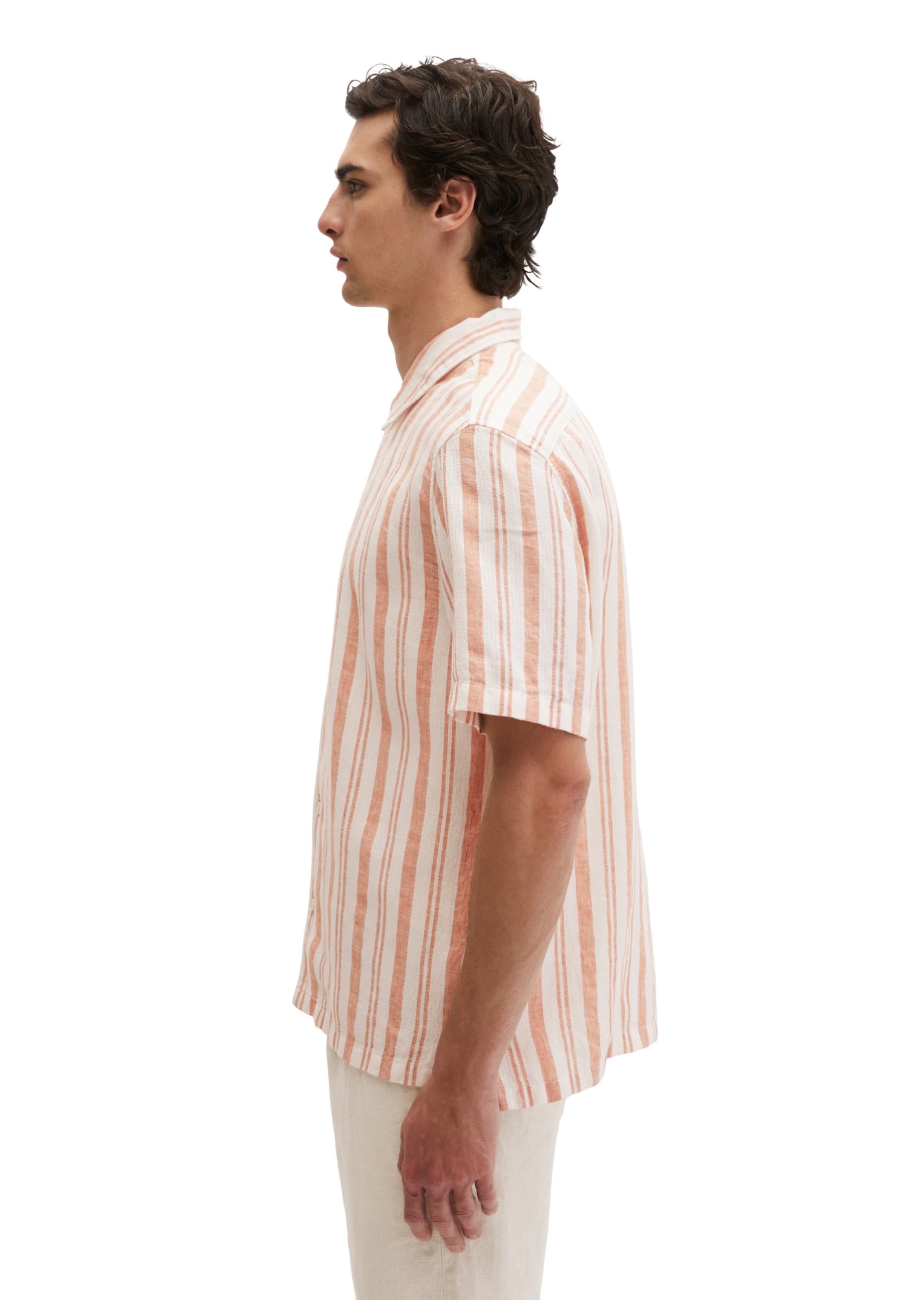 Marc O'Polo Regular fit Button Up Shirt in Beige