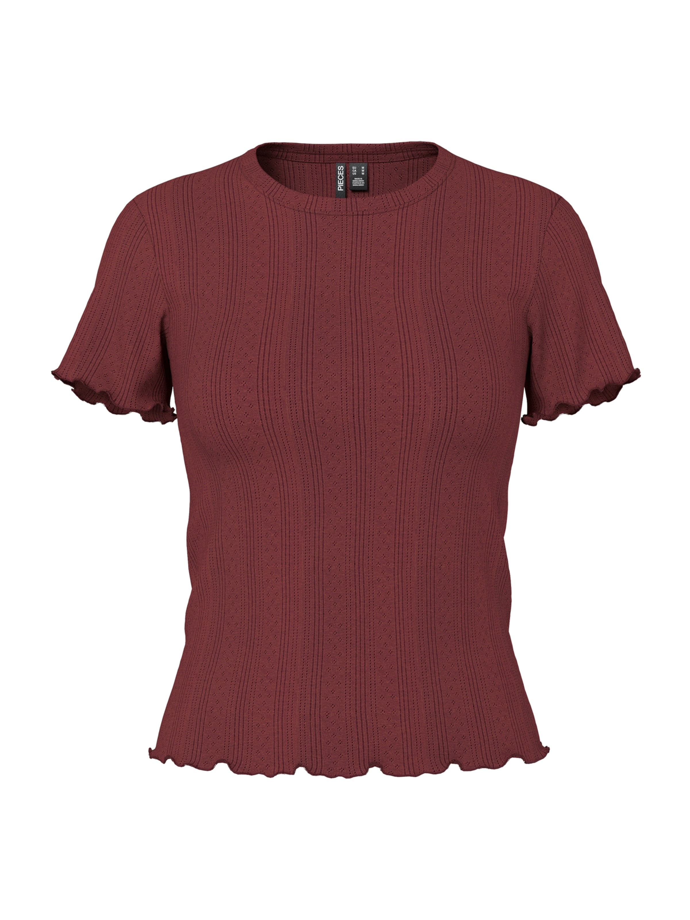 PIECES Tričko - Červená: predná strana