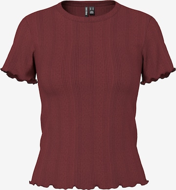 Maglietta di PIECES in rosso: frontale