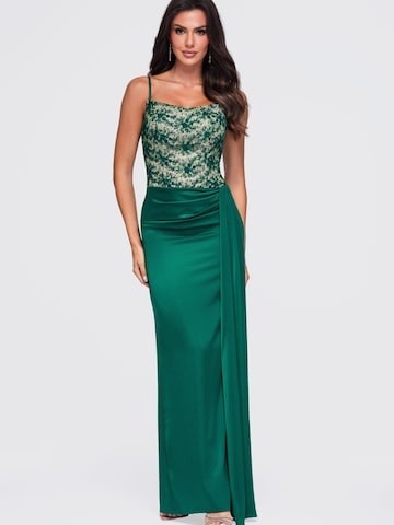 Ombre Abendkleid‌‌‌‌‌‌‌‌‌ in Grün