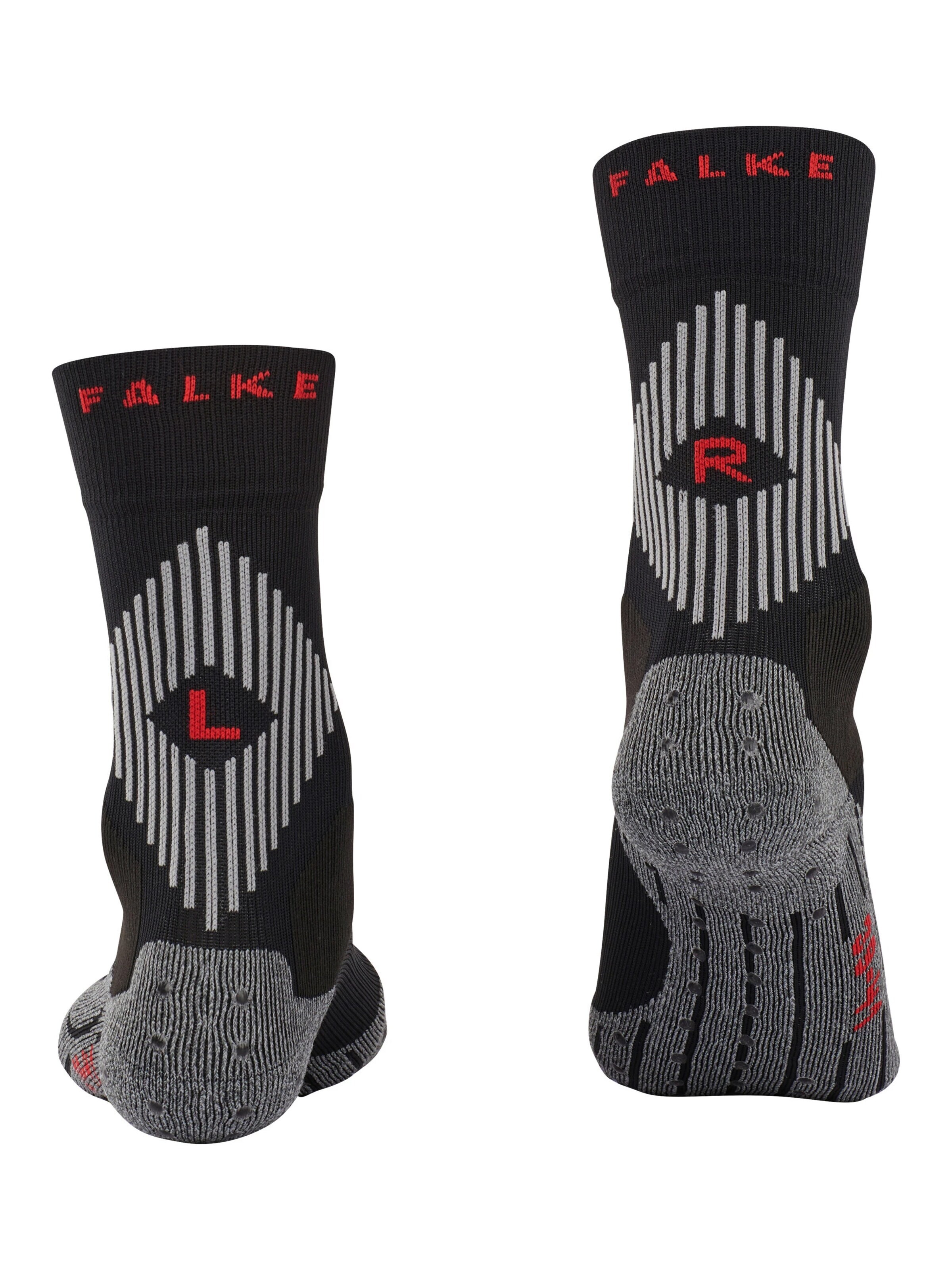 FALKE Athletic Socks '4GRIP Stabilizing' in Black