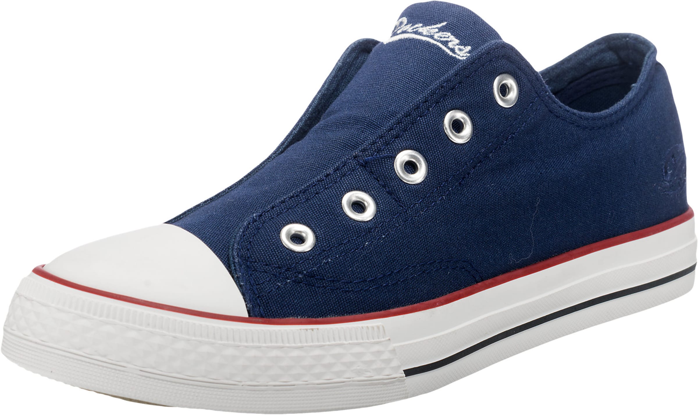 Baskets basses Dockers by Gerli en bleu : devant