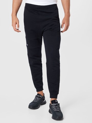 Reebok Tapered Sportbroek in Zwart: voorkant