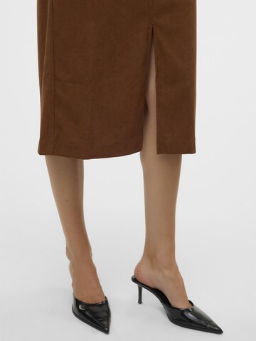 VERO MODA Rok 'VILJA' in Bruin