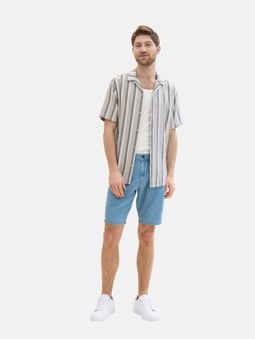 TOM TAILOR Regular Shorts 'Josh' in Blau