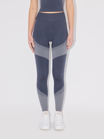 LeGer by Lena Gercke Skinny Workout Pants 'Silvia' in Blue: front