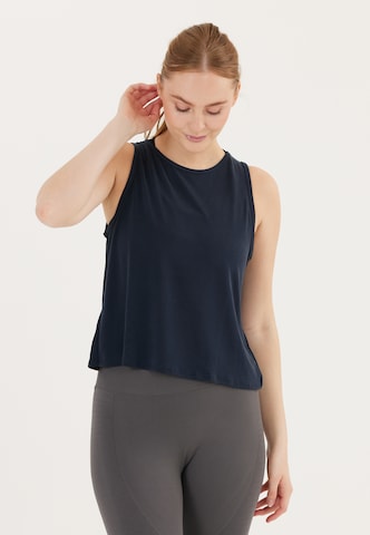 Athlecia Sports Top 'Sweeky' in Blue: front