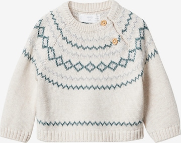 MANGO KIDS Pullover 'Greca' in Beige: predná strana