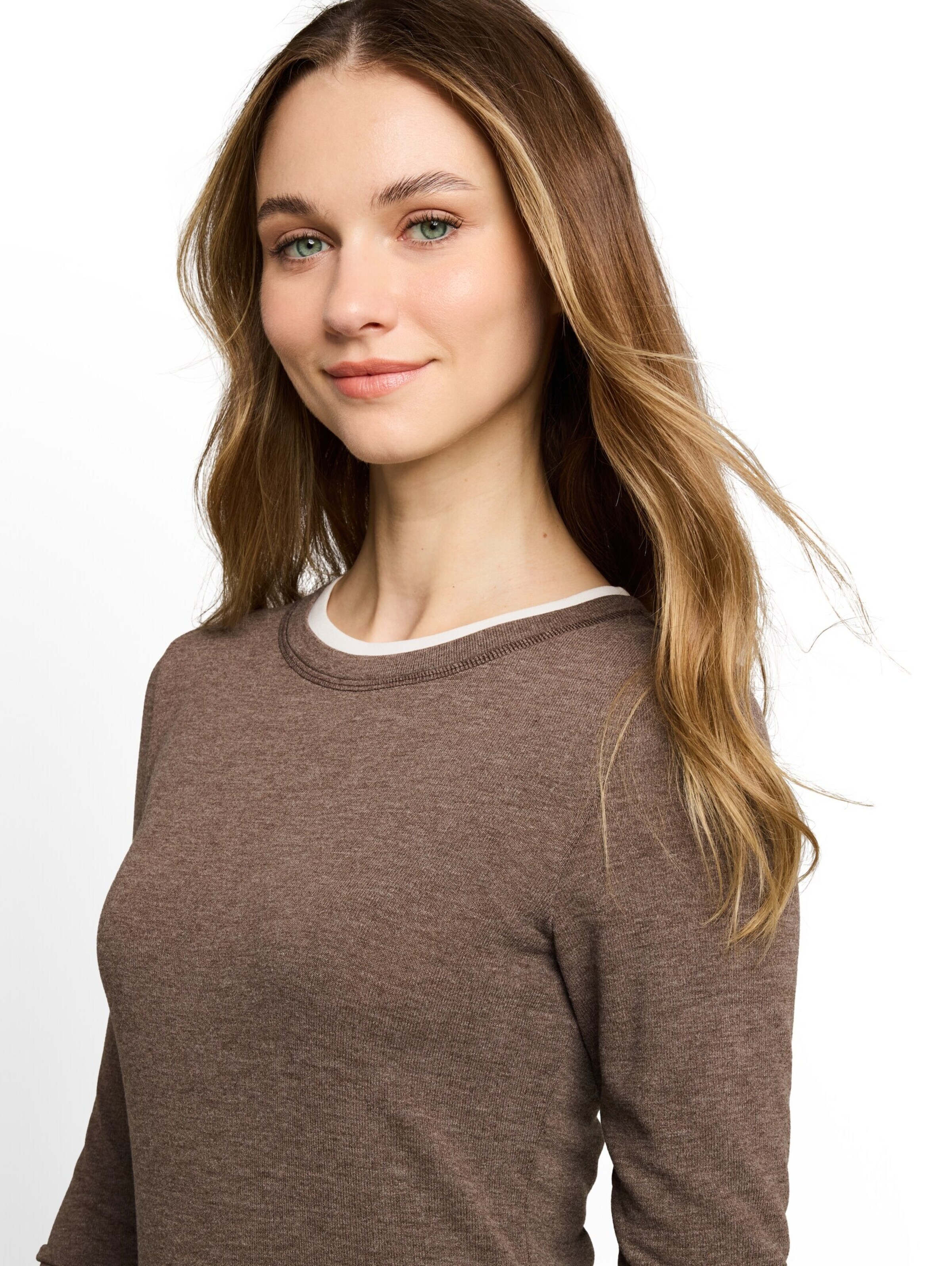 T-shirt TOM TAILOR DENIM en marron