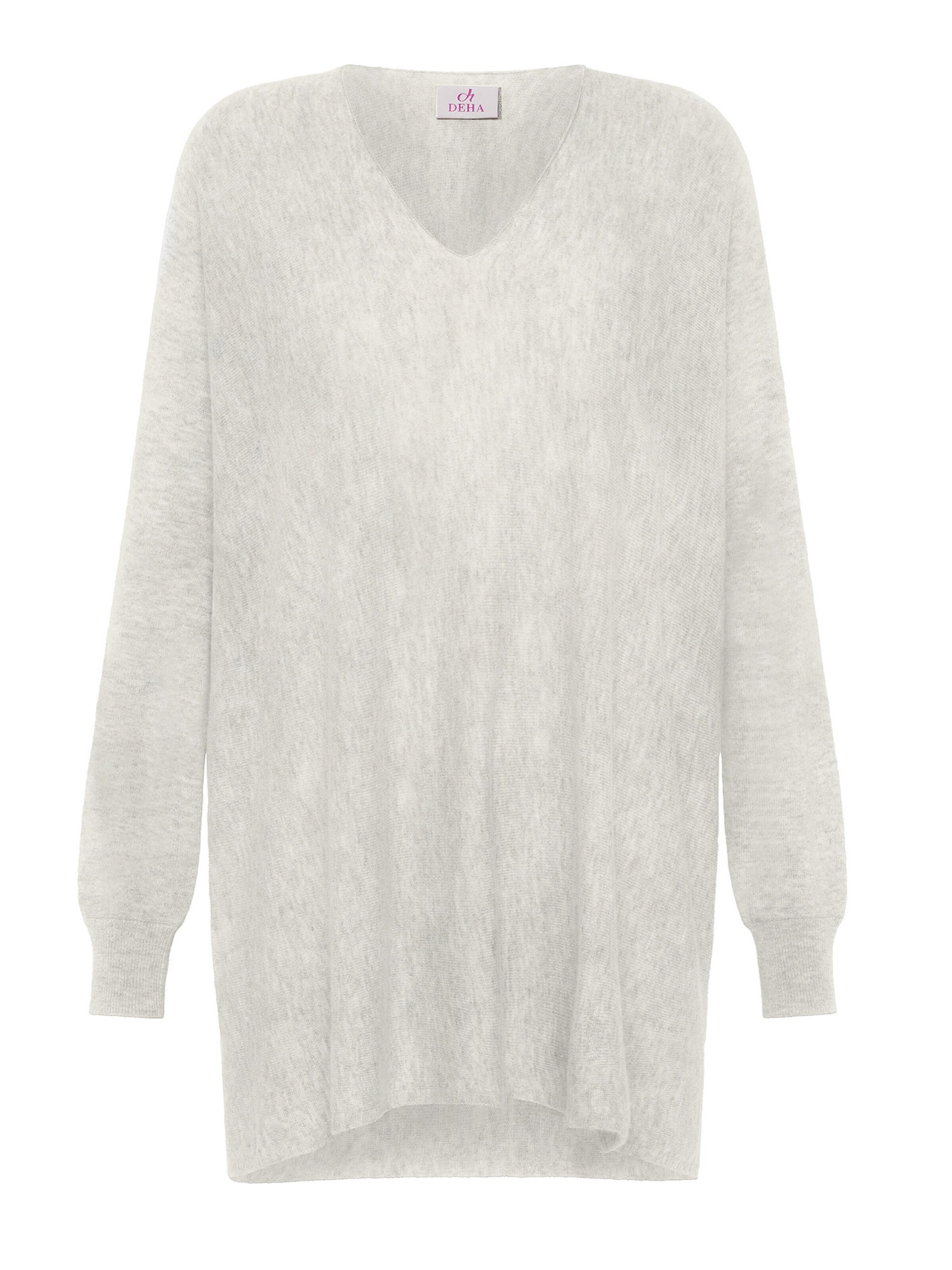 DEHA Oversized trui in Wit: voorkant