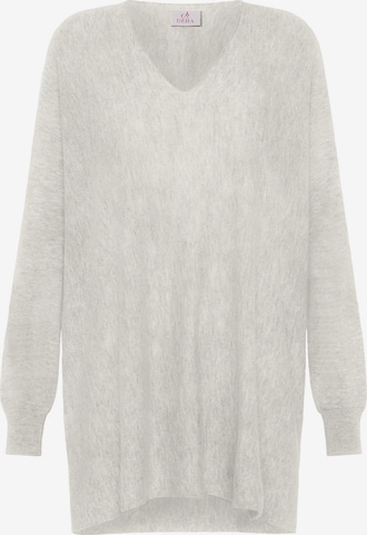 Pullover extra large di DEHA in bianco: frontale