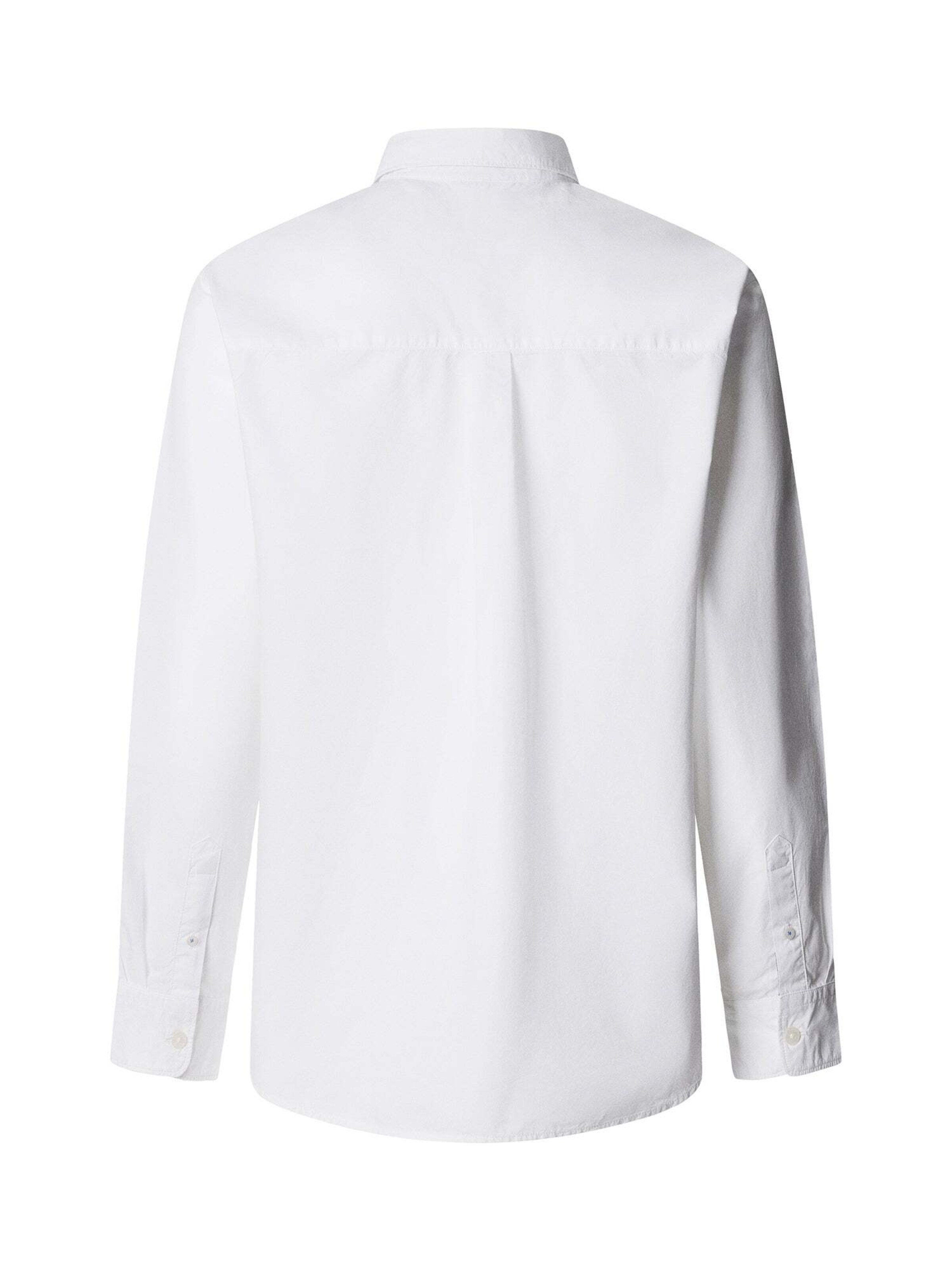 Coupe regular Chemise 'Robert' Pepe Jeans en blanc